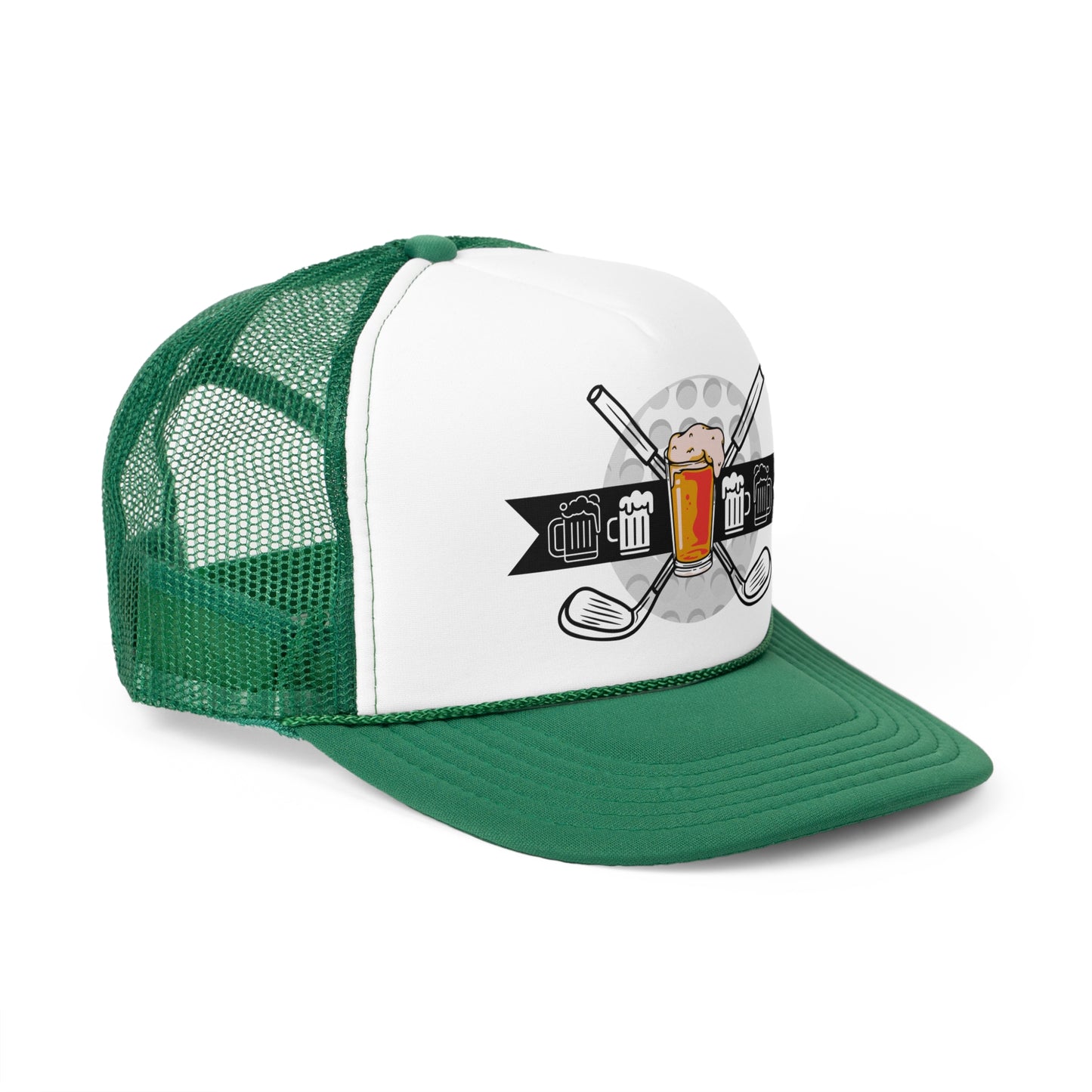 Beer Loving | Golf Themed Trucker Hats- Many COlors