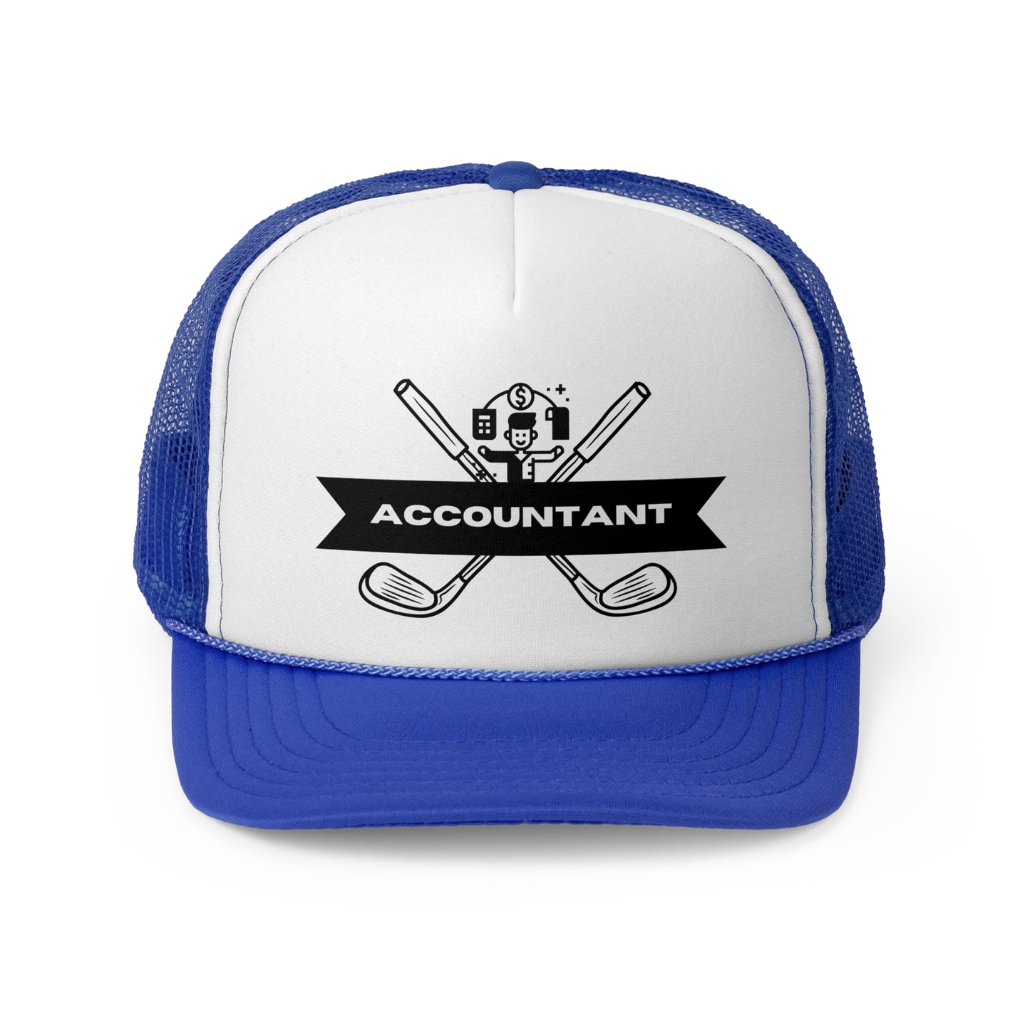 Accountant-Golf Themed Trucker Cap