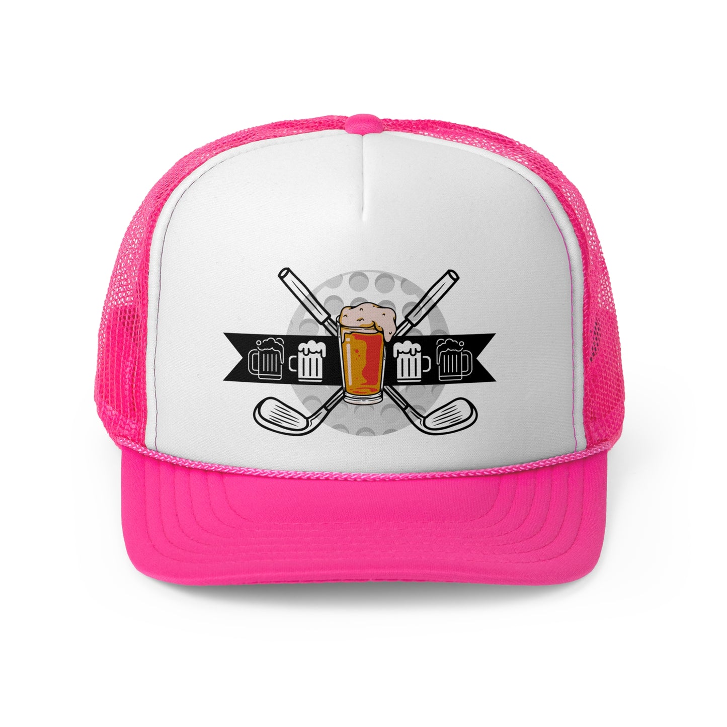 Beer Loving | Golf Themed Trucker Hats- Many COlors