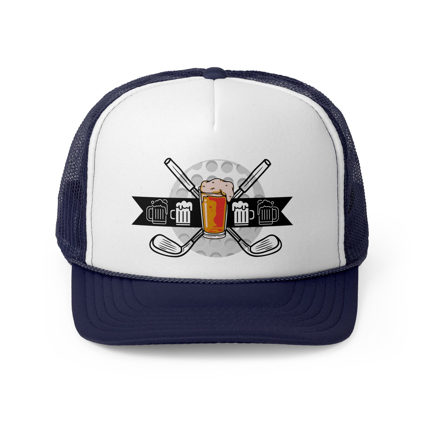 Beer Loving | Golf Themed Trucker Hats- Many COlors