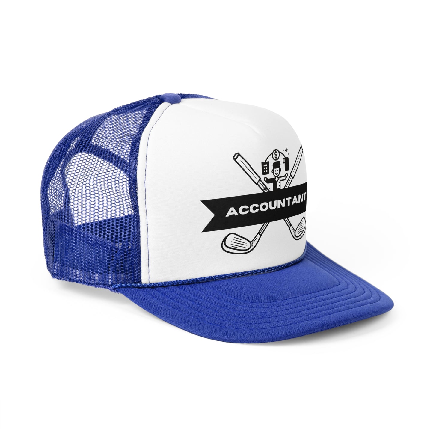 Accountant-Golf Themed Trucker Cap