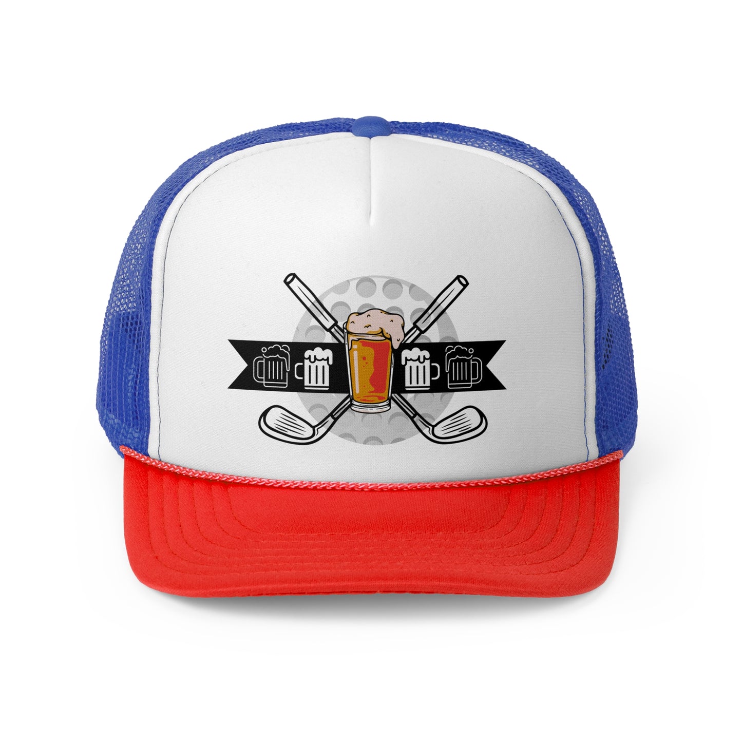 Beer Loving | Golf Themed Trucker Hats- Many COlors