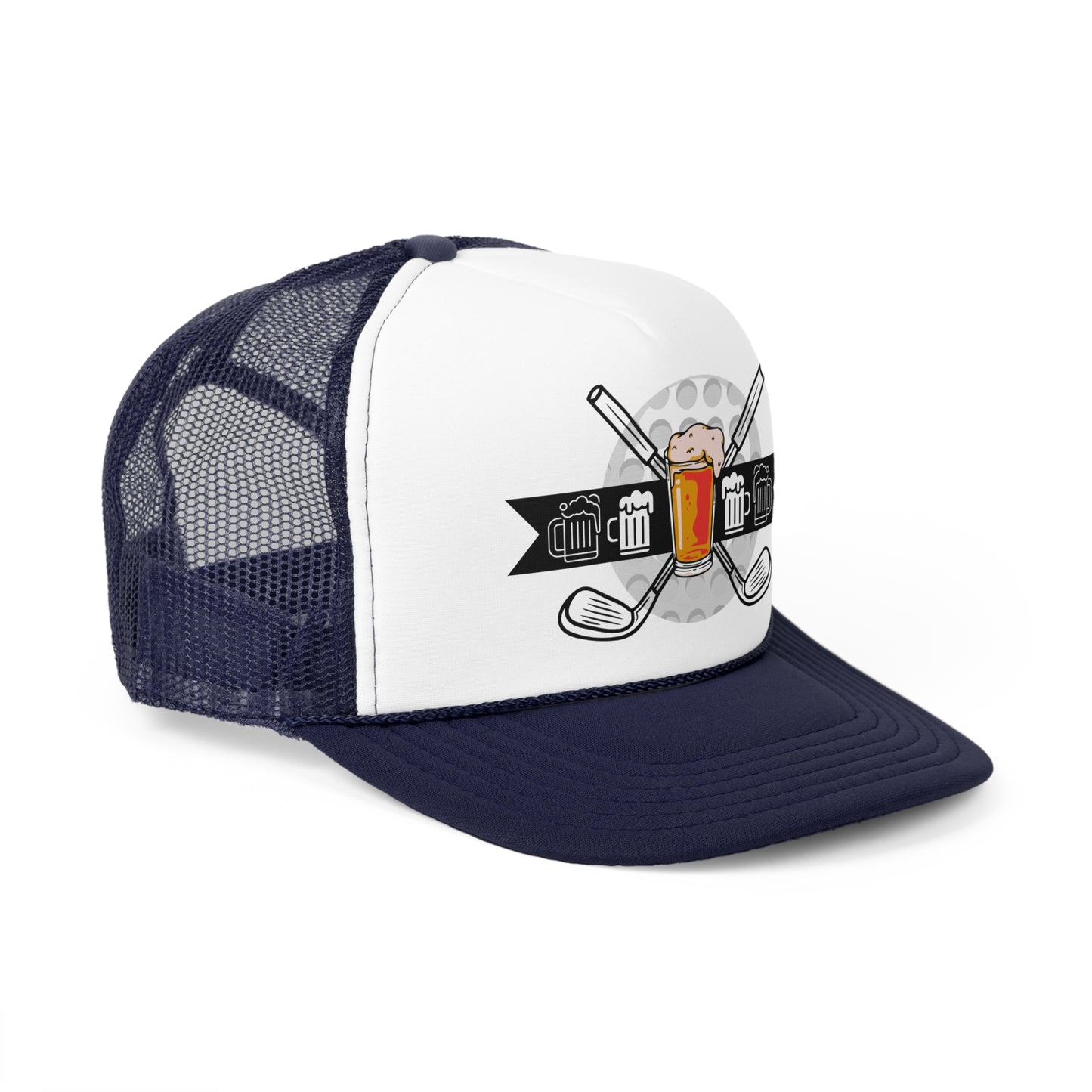 Beer Loving | Golf Themed Trucker Hats- Many COlors