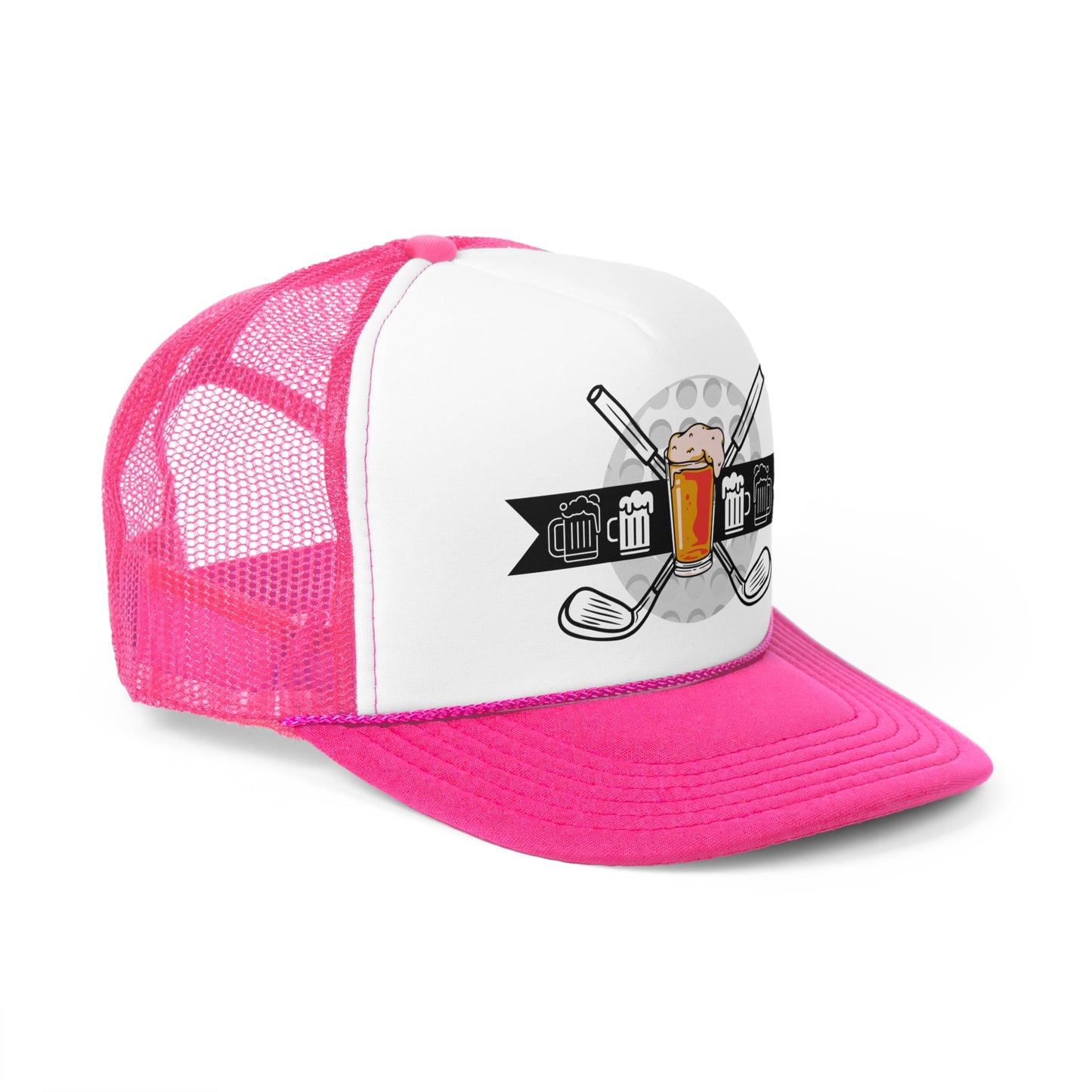 Beer Loving | Golf Themed Trucker Hats- Many COlors